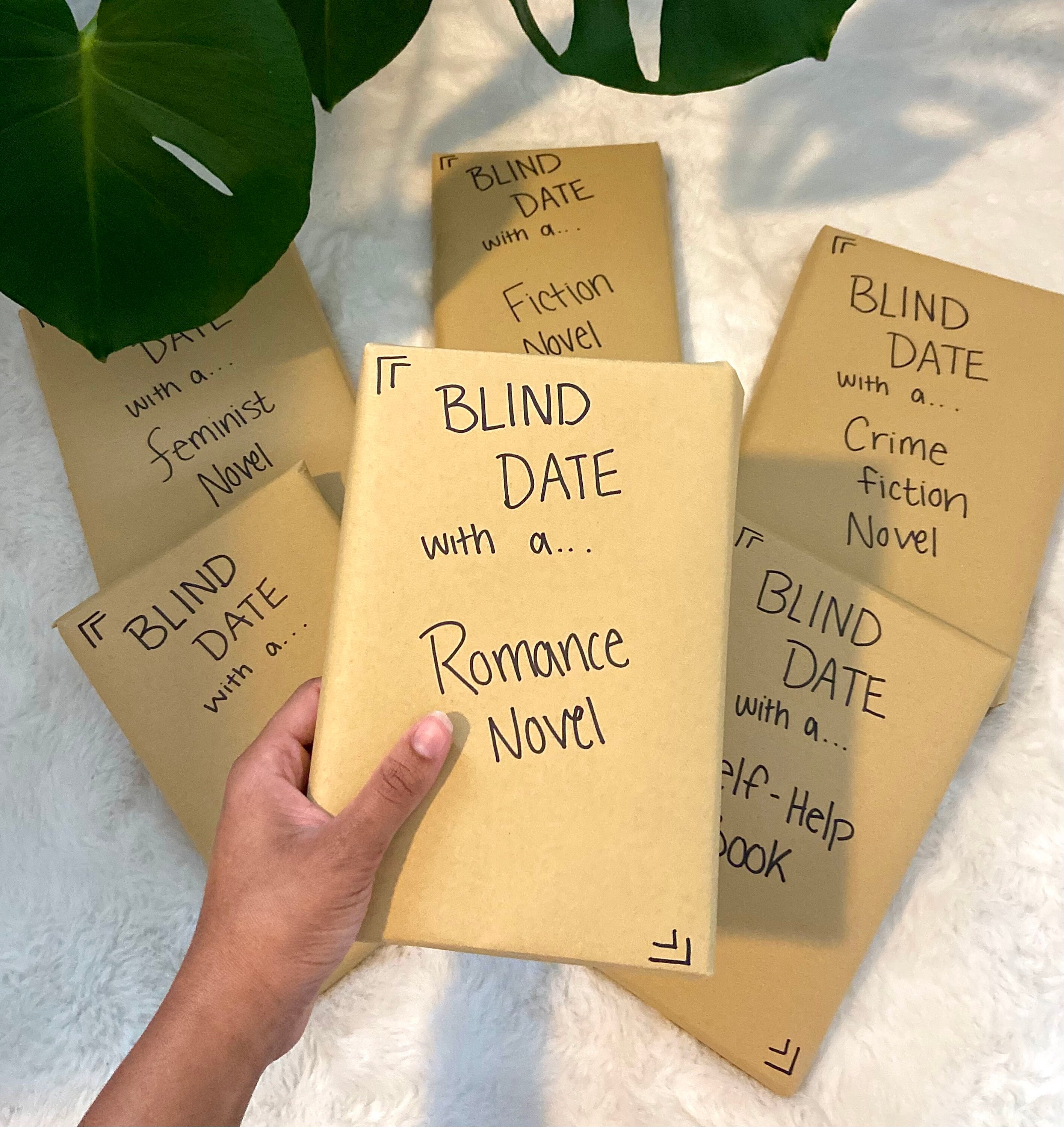 Blind Date With a Book Book reading Library Books Etsy
