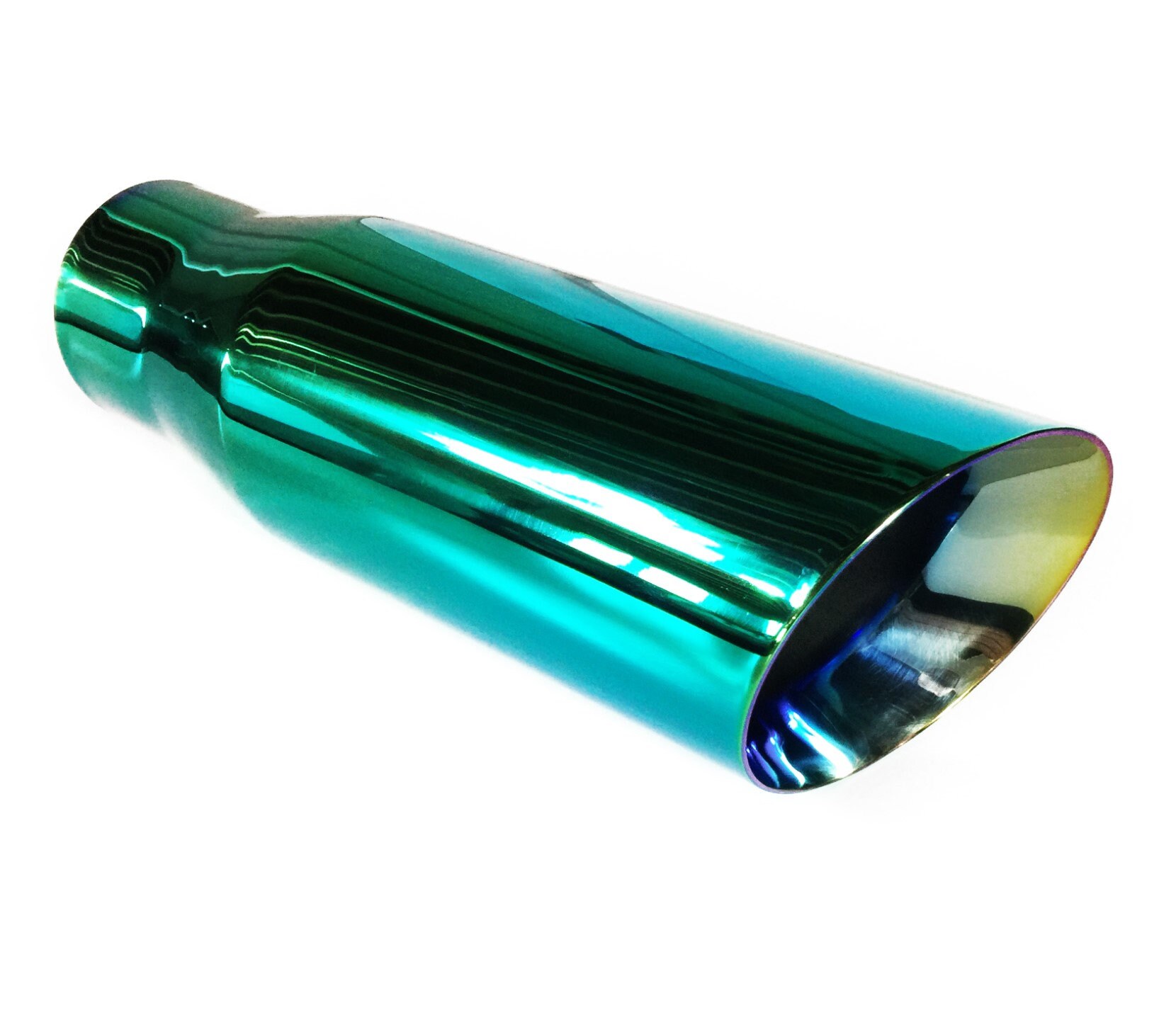 Exhaust Tip 4.00 Dia OD 3.00 Dia ID X 12.00 Long 3.00 Inlet Slant