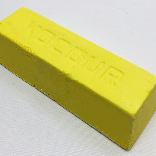 KOCOUR Steel Buffing Compound 2.75 LBS SS17 Yellow Bar