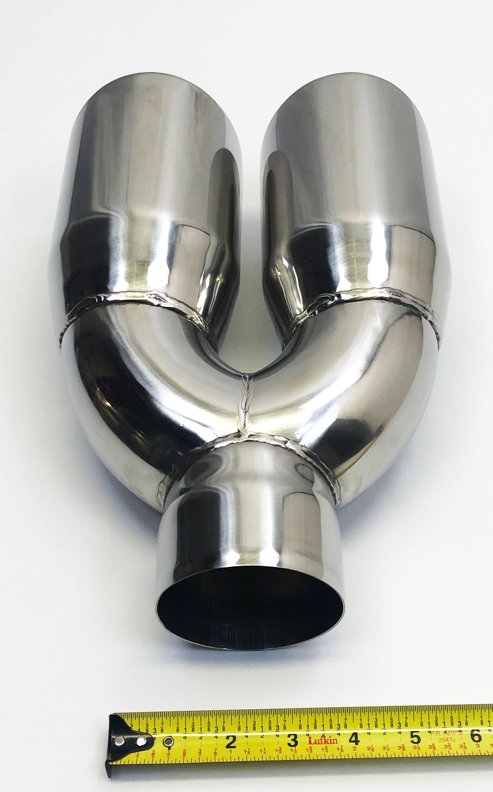 Muffler Tip Black 3 Inch Inlet LCGP 3" Inlet Exhaust Tip 5" Outlet 12" Overall Length, 3x5x12inch, Stainless Steel, Black Powder Coated Exhaust Tailpipe In Arabia | Whizz Exhaust Pipes & Tips - Foto 2