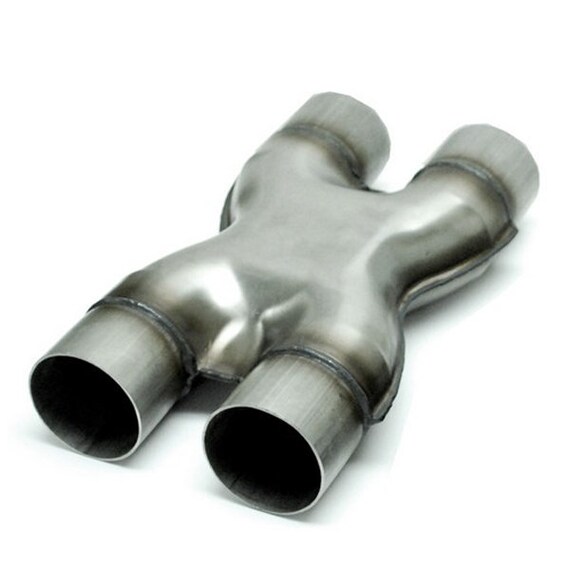 Exhaust Stamped X Pipe Dual 2.50 Dia Inlet X 2.50 Etsy