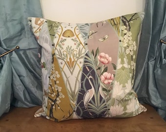 Designer Cushion covers in Angel Strawbridge Chateau Fabric.