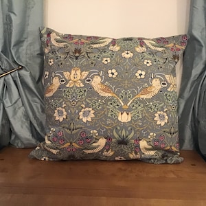 Gorgeous cushion covers in William Morris fabric