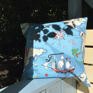 Housses de coussin carte au trésor