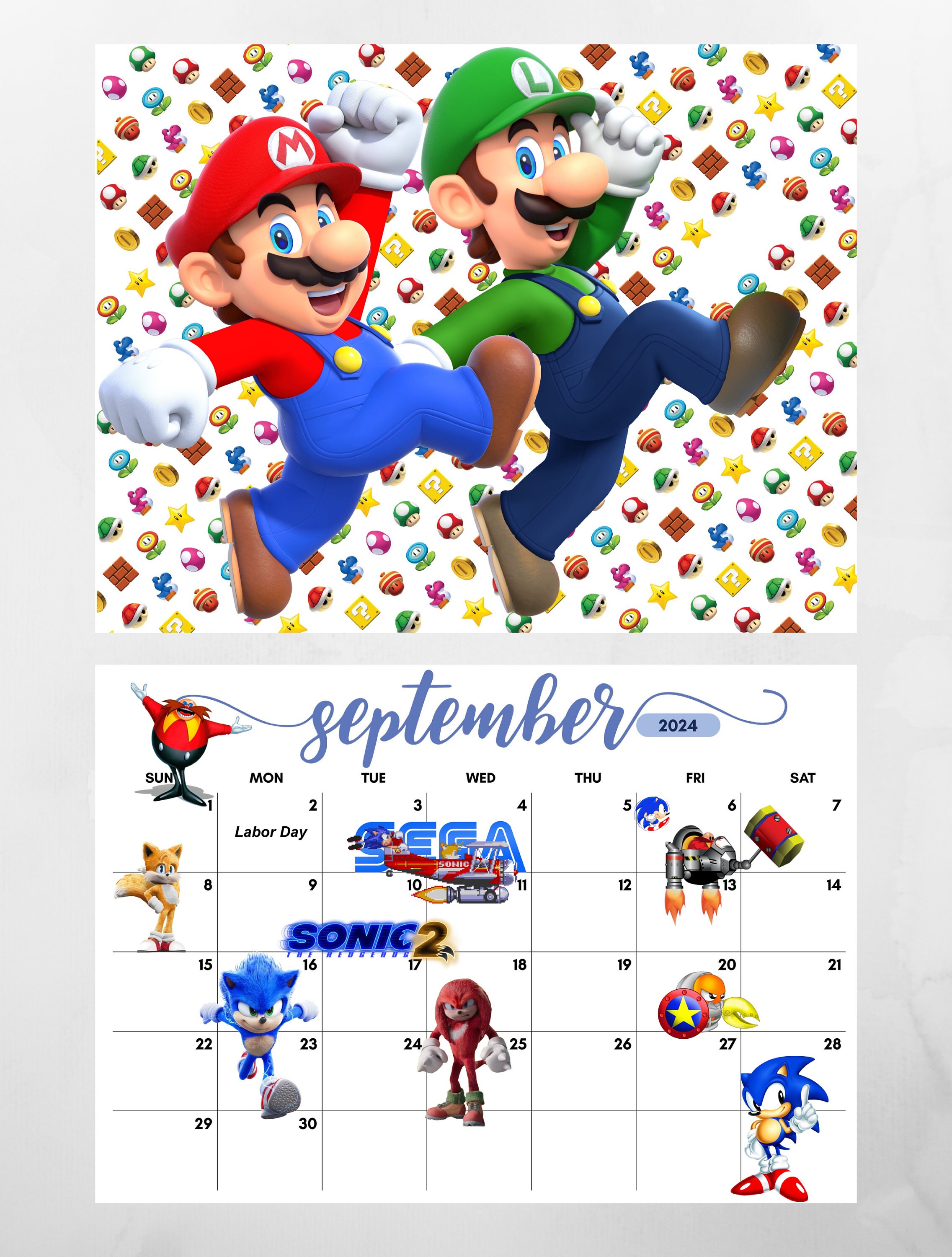 Top 12 Super Mario Games of All Time 2024 Wall Calendar - Etsy top-12-super-mario-games-of-all-time-2024-wall-calendar-etsy