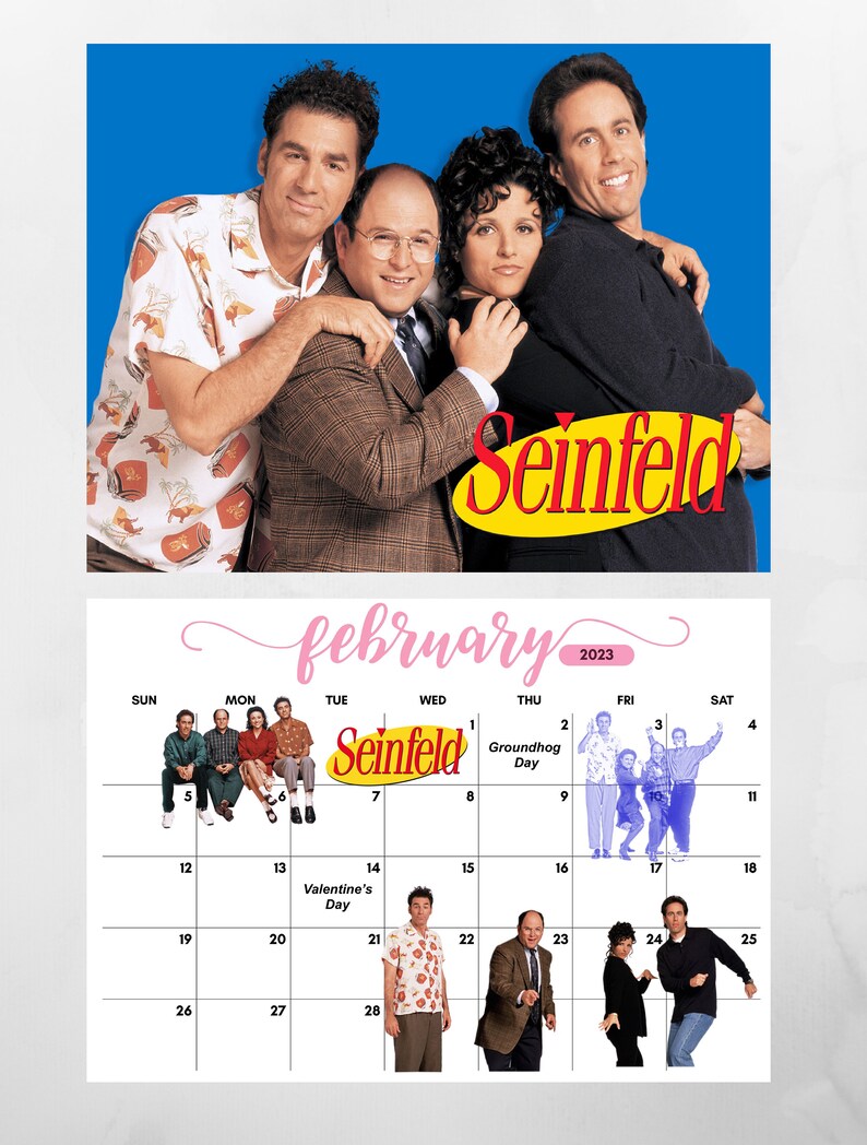 My Favorite 90s TV Shows 2023 Wall Calendar - Etsy Ireland