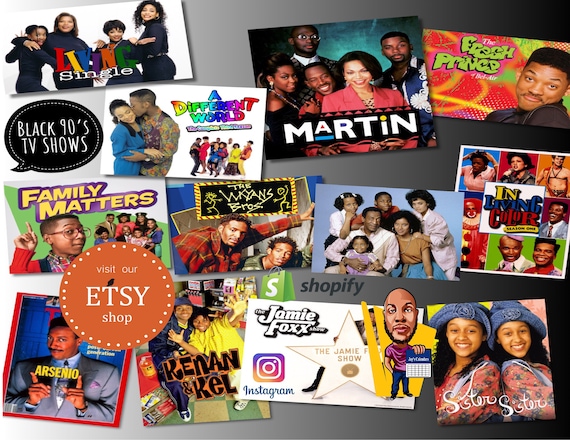 Black 90s TV Shows 2024 Calendar - Etsy Canada