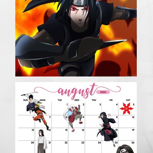 Anime 2023 Calendar - Etsy