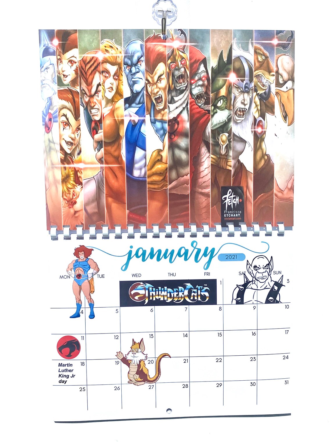 ThunderCats 2021 Calendar Etsy