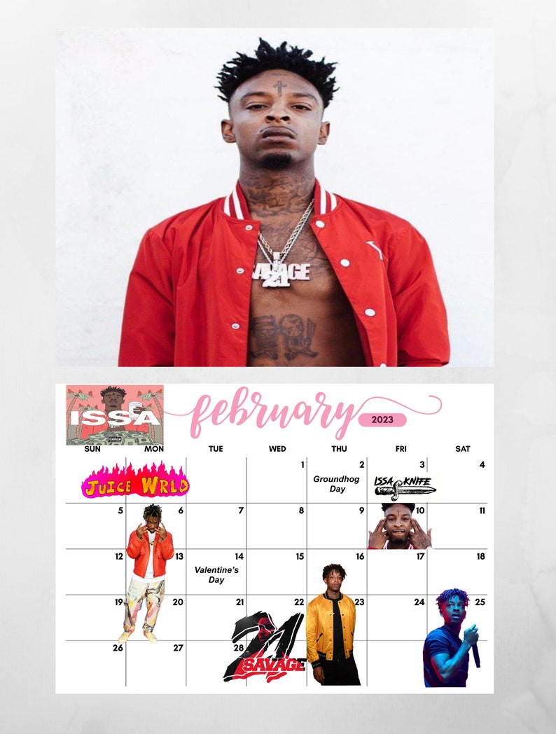 Next Generation of Hip Hop 2023 Calendar Etsy UK