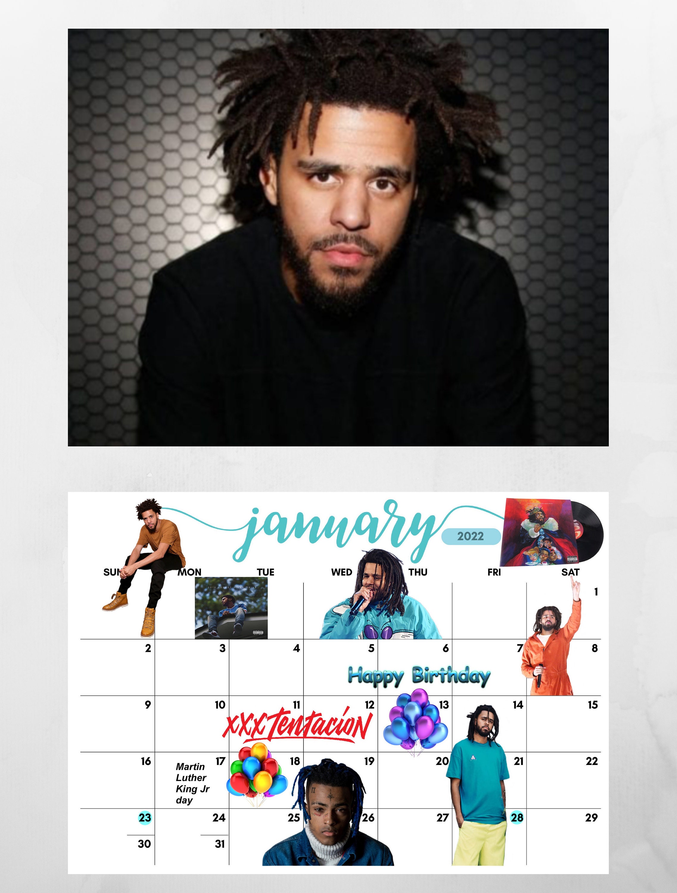 Next Generation of Hip Hop 2022 Calendar Etsy