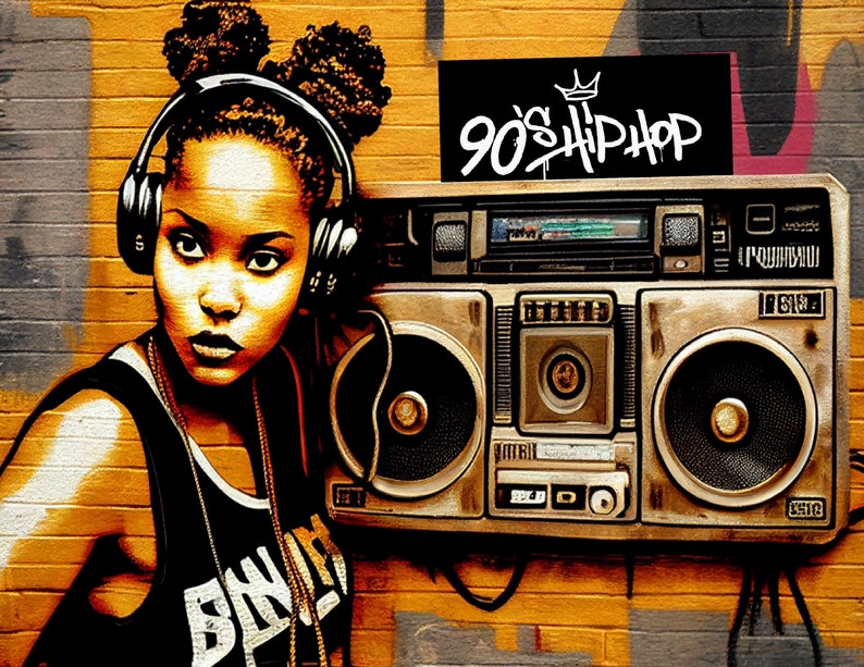 New Trending Calendar On Teasearch 281124 2 90s Women of Hip Hop 2025 Wall Hanging Calendar