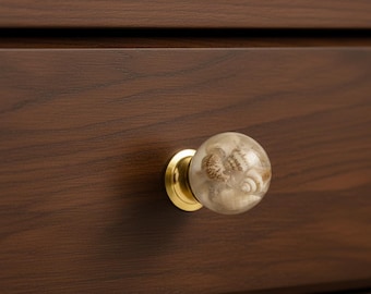 Tiradores de cajón elegantes y pulidos para armarios y muebles.