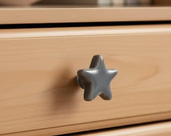 Manijas en forma de estrella para cajones, pomos para armarios, muebles, herrajes, accesorios para tocadores.