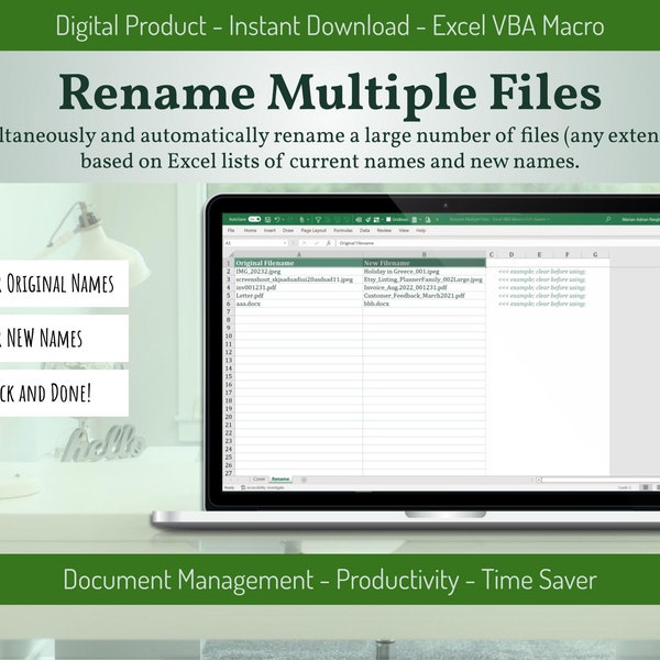 To Do List Task Allocation Excel Spreadsheet Digital Download Excel ...