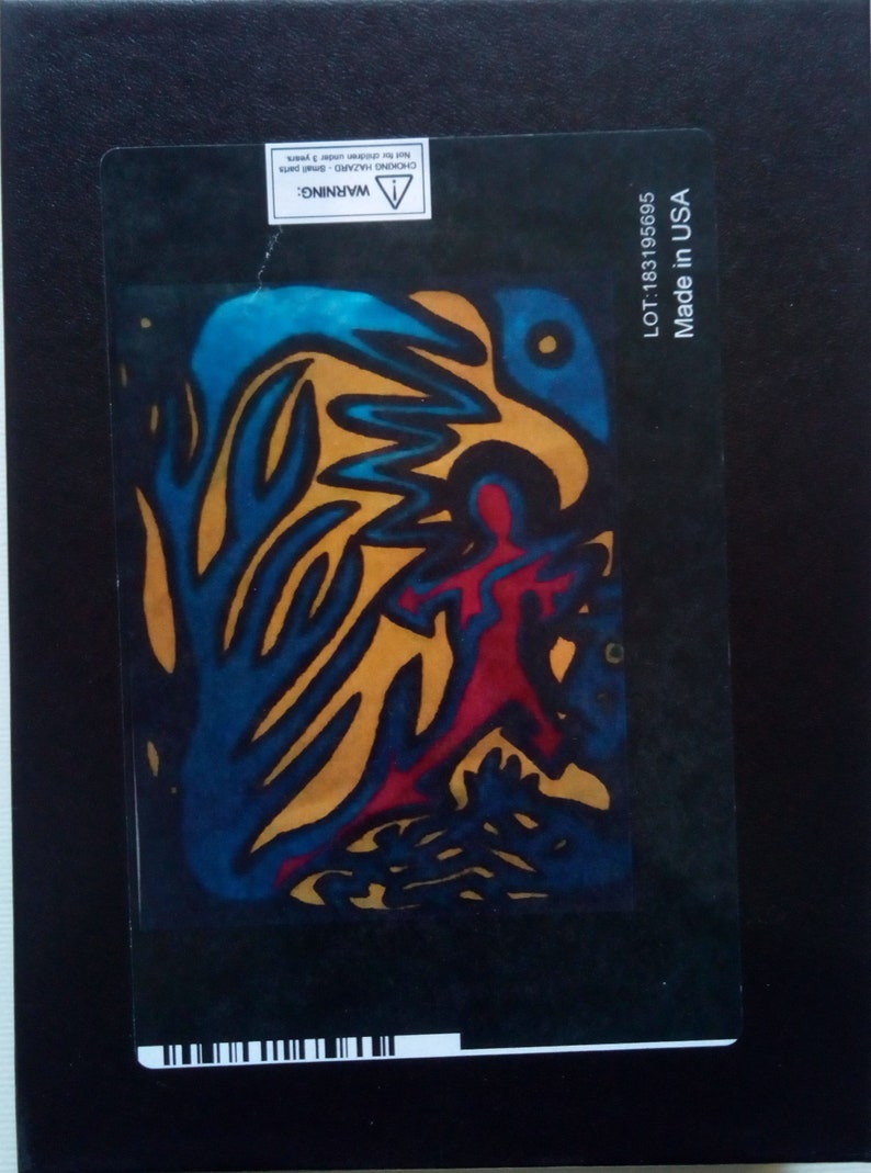 Psychedelic art puzzle
