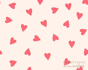 Valentine's Day Seamless Pattern, Cute Valentines Repeat Pattern Design, Instant Download, Patterns for Fabric, Hearts Pattern, Love Pattern