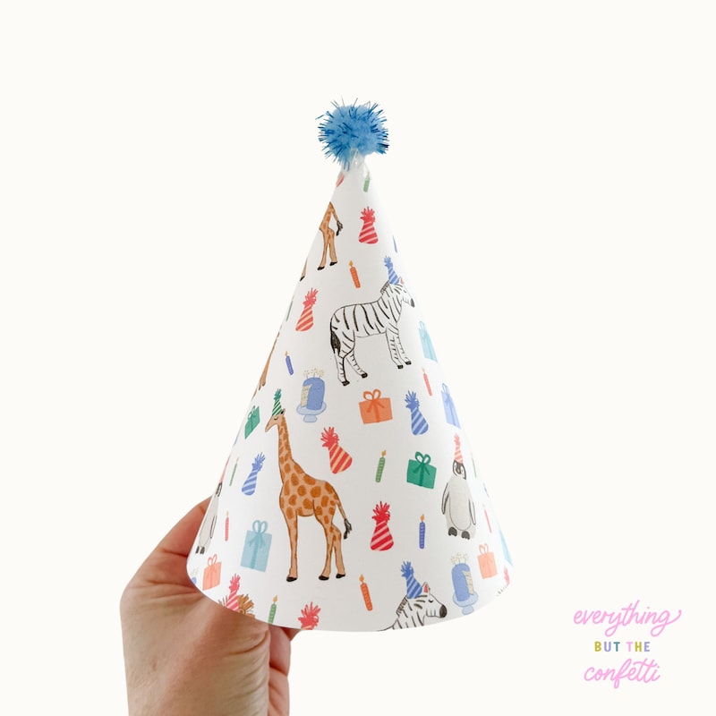 Kids Animal Party Hats