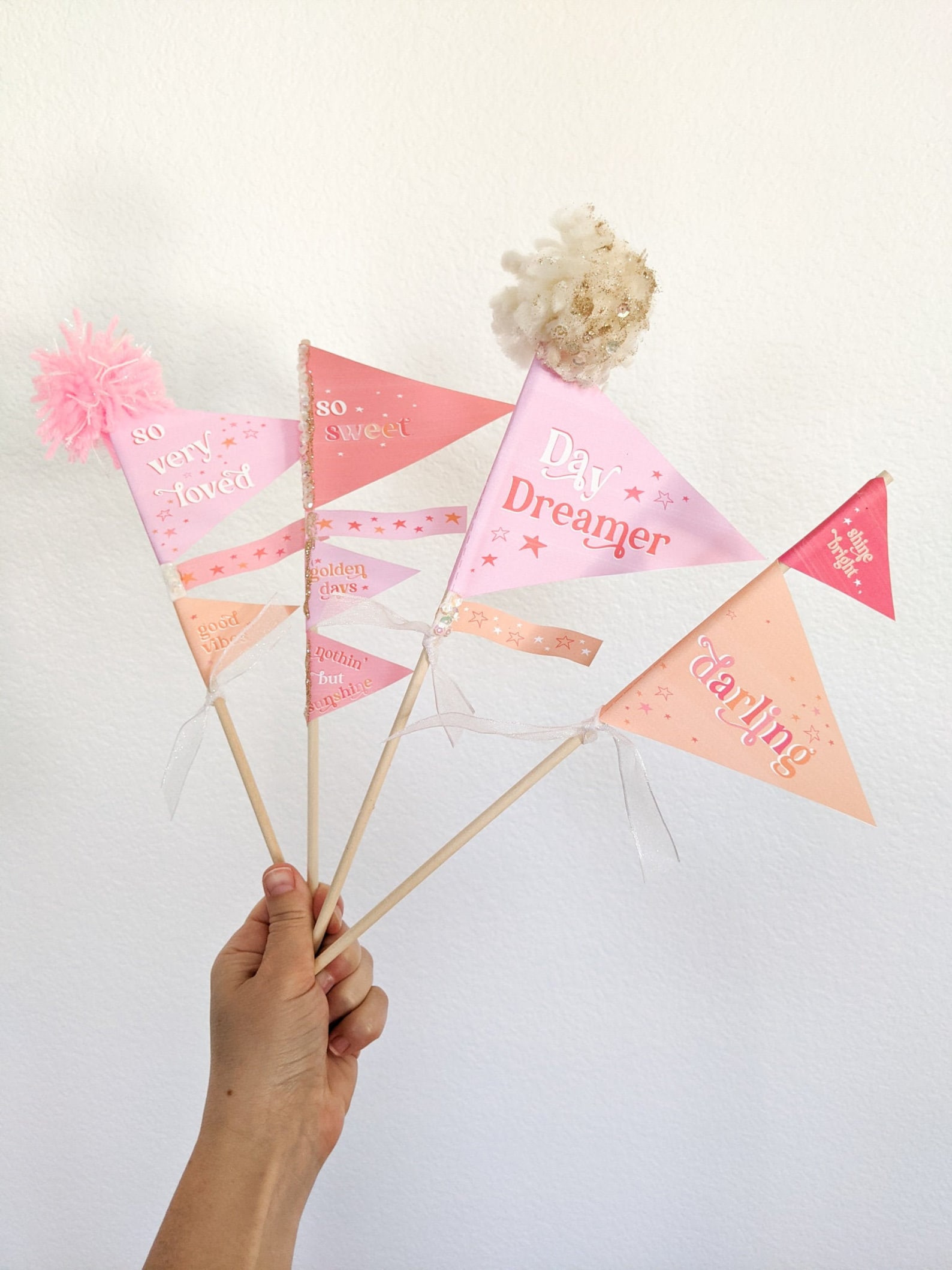 Daydreamer Pennant Flags DIY Pennant Flags for Kids Etsy