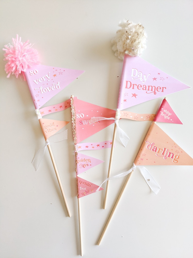 Daydreamer Pennant Flags DIY Pennant Flags for Kids Etsy