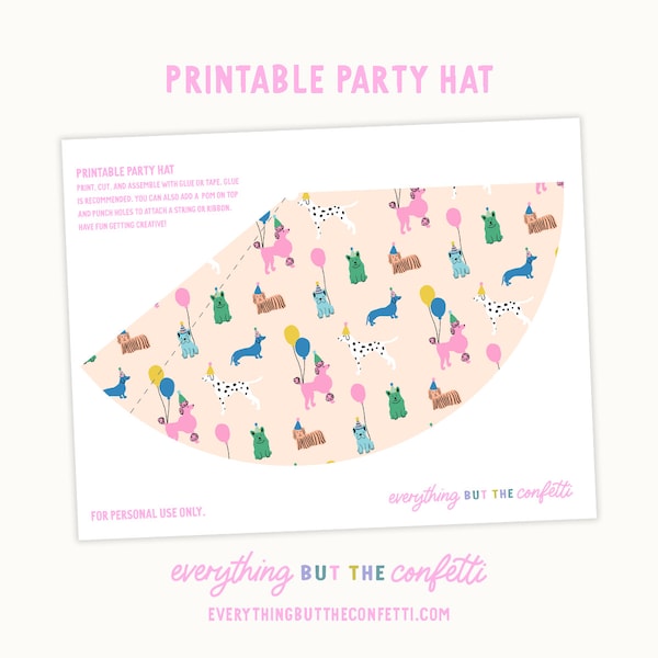 Dog Birthday Hat - Etsy