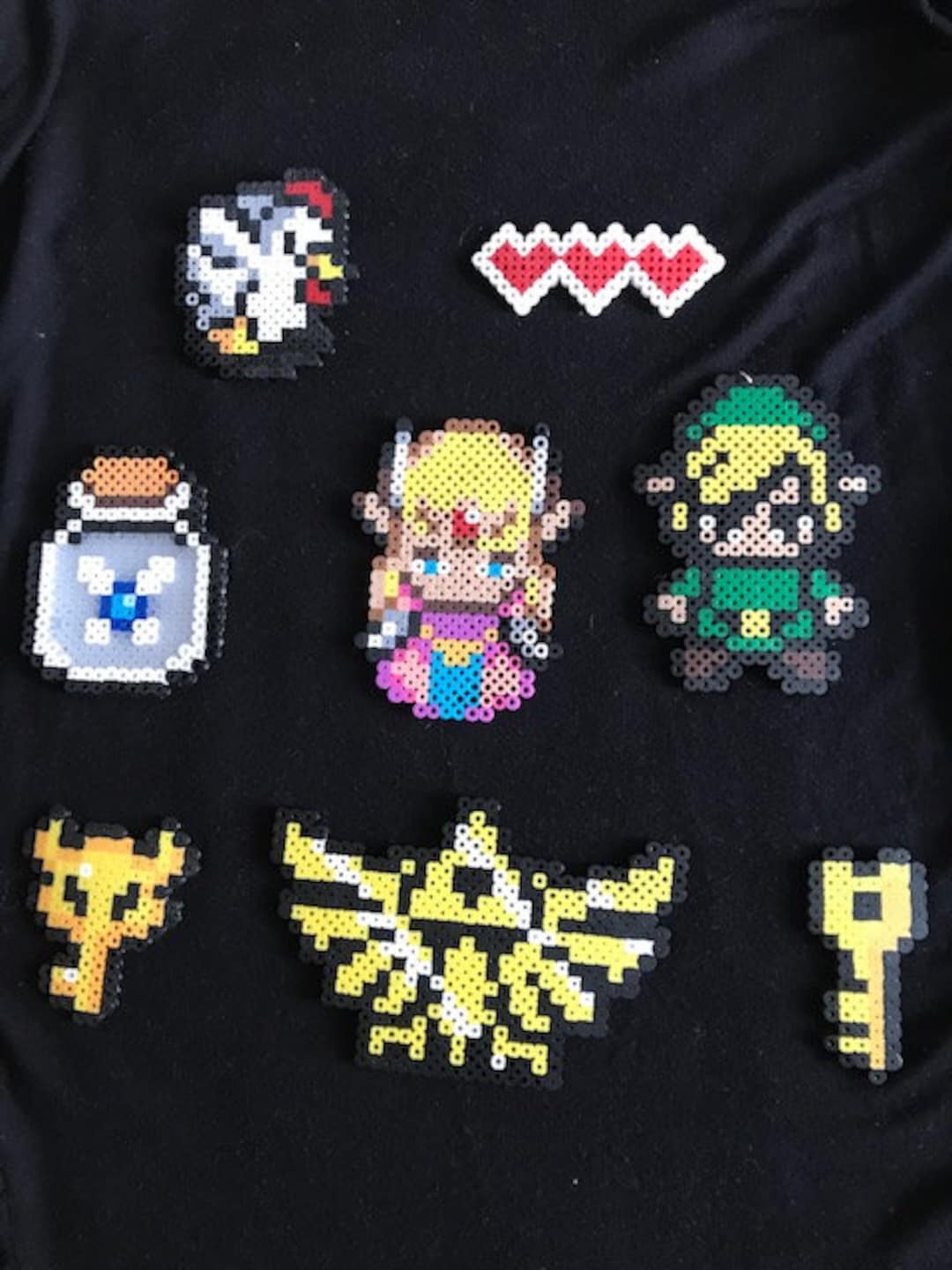 Legend of Zelda Perler Bead Figures