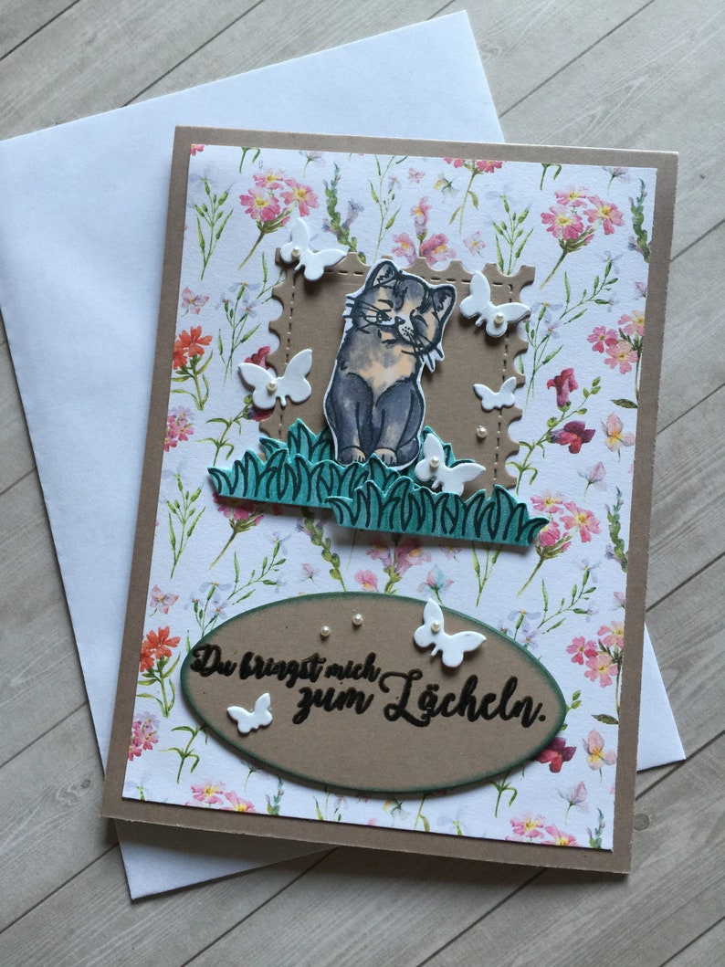 Gru\u00dfkarte,Freundeskarte,Romantik,Handgefertigt,Geschenk,Mitbringsel,Pr\u00e4sent,Unikat,Papier
