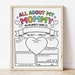 All About Mommy Coloring Page Printable | All About My Mommy ...