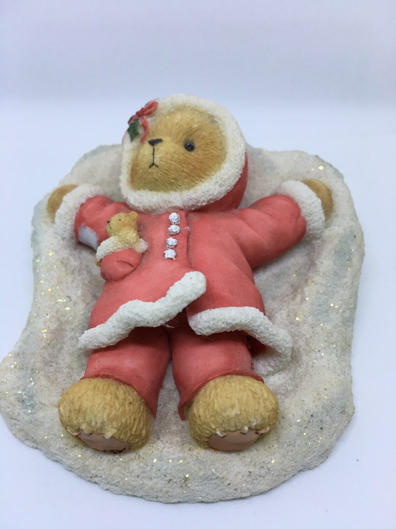 Cherished Teddies Carol Angels Snow How to Fly