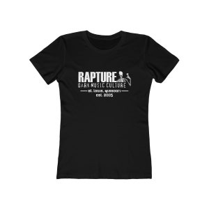 Rapture Dark Music Culture Missouri Women's The Boyfriend Tee Goth Industrial EBM Darkwave Night Club Crack Fox Saint Louis image 1