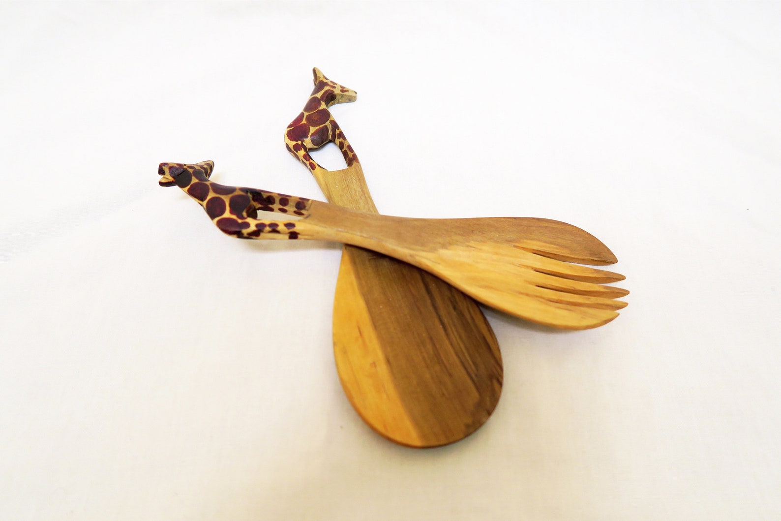 Wooden Animal Head Kitchen Utensils Etsy