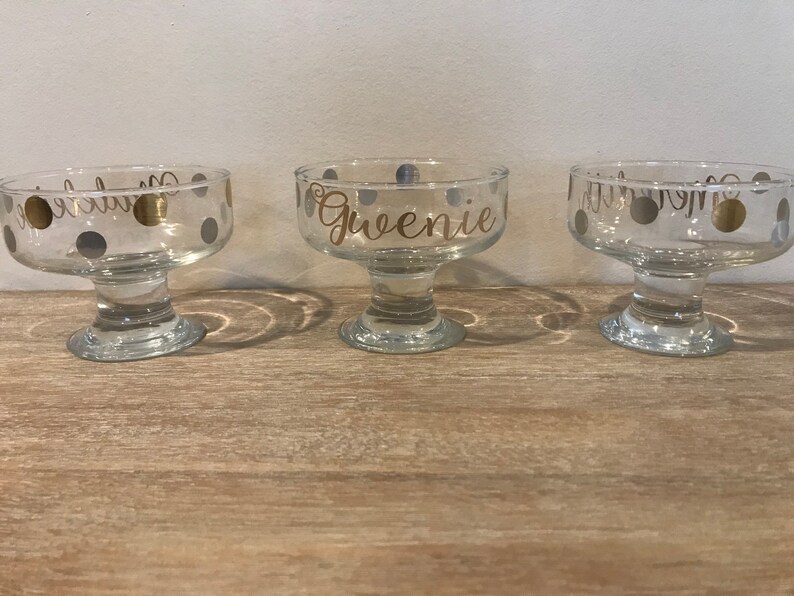 Ice Cream Sundae/dessert Bowls, Candy Bowls, Birthday Party Favors