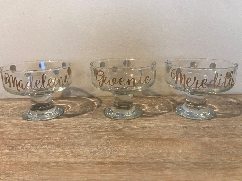 Ice Cream Sundae/dessert Bowls, Candy Bowls, Birthday Party Favors