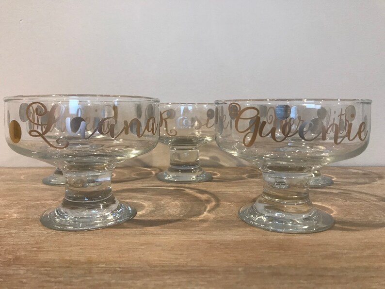 Ice Cream Sundae/dessert Bowls, Candy Bowls, Birthday Party Favors, Summer Gifts, Ice Cream