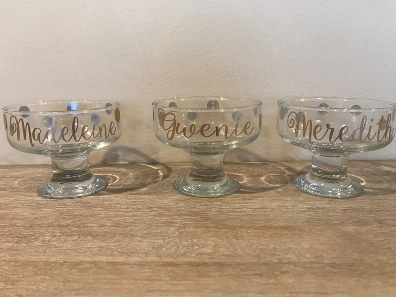 Ice Cream Sundae/dessert Bowls, Candy Bowls, Birthday Party Favors, Summer Gifts, Ice Cream