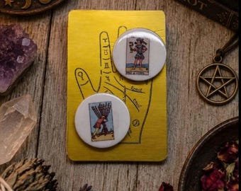 2 pin tarot reading - 1 inch