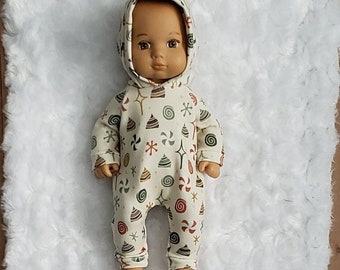 Caring for Baby Holiday Sleeper Set for 8 inch Dolls