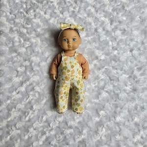 Caring for Baby Fall Overalls for 8 inch Dolls