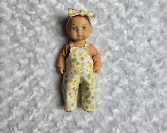Caring for Baby Fall Overalls for 8 inch Dolls