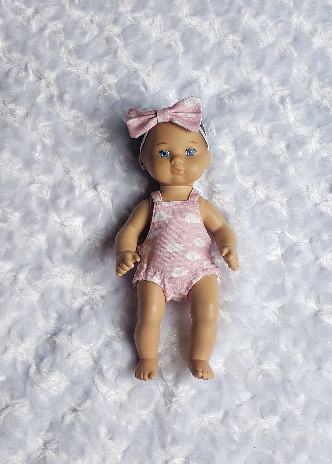 FIsh on Mint Bitty Stripe Sunsuit by Zuccini Kids main image 1