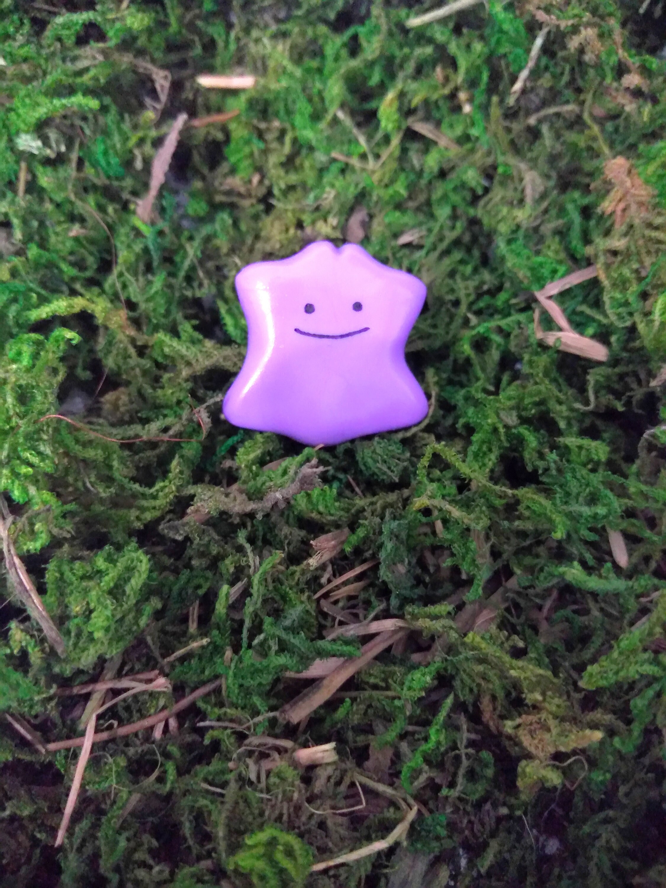 Ditto Ditto Figurine Pokémon Miniature Figurine Etsy