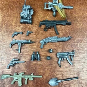 GI Joe Weapons and Accessories Lot of 14