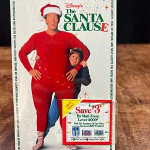 The Santa Clause (VHS, 1998) Factory SEALED
