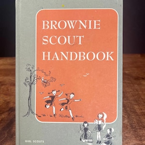 Girl Scout Brownie Handbook Hardcover 1959