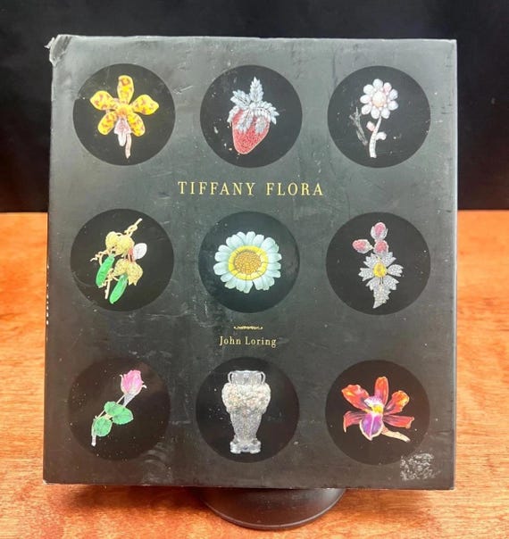 Tiffany「Flora & Fauna」洋書 ジョン・ローリングによる本 Buy Tiffany Flora & Fauna HCDJ Hardcover Book Online in India - Etsy