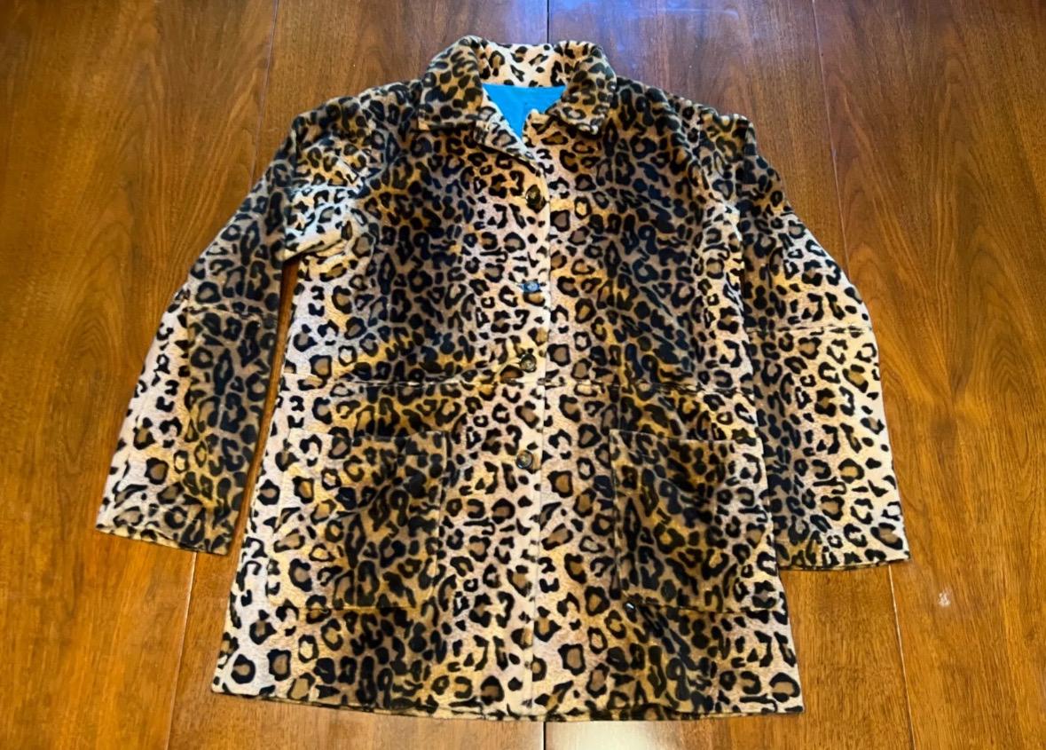 Y2k Leopard Jacket - Etsy