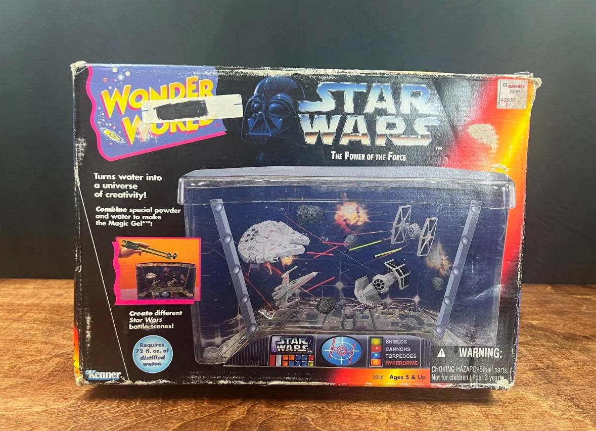 Star Wars 1995 Kenner Wonder World Figure Water Tank NEW - Etsy Norway
