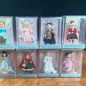 Vintage Hallmark Madame Alexander Merry Miniatures Lot von 8