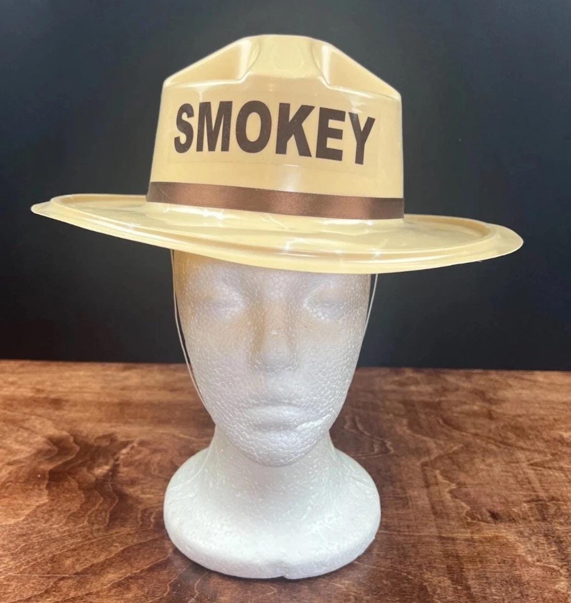 Vintage Smokey the Bear National Park Ranger Plastic Souvenir Hat