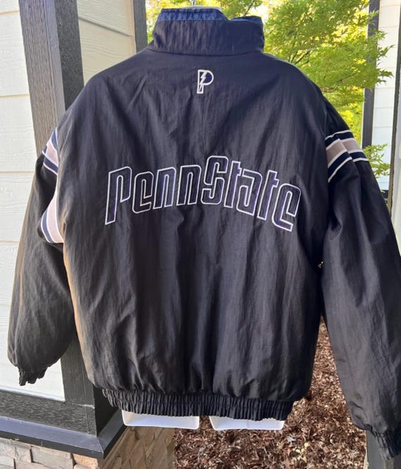 Vintage 90s Pro Player Puffer Penn State Nittany Lions Reversible